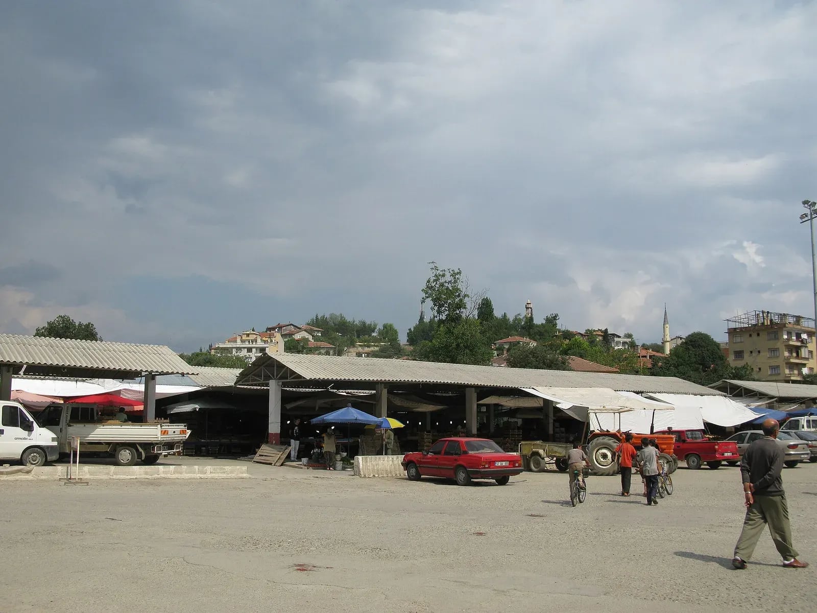 Boyabat; Market in Boyabat, Province of Sinop in Turkey.
